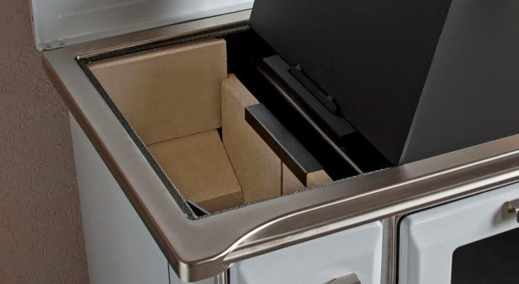 Štednjak na drva 7 kW - MBS SD 7 SL Smederevac - bijeli