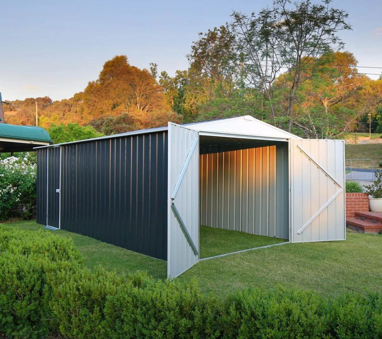 Garaža Mackay 295x596 cm, Aluminij