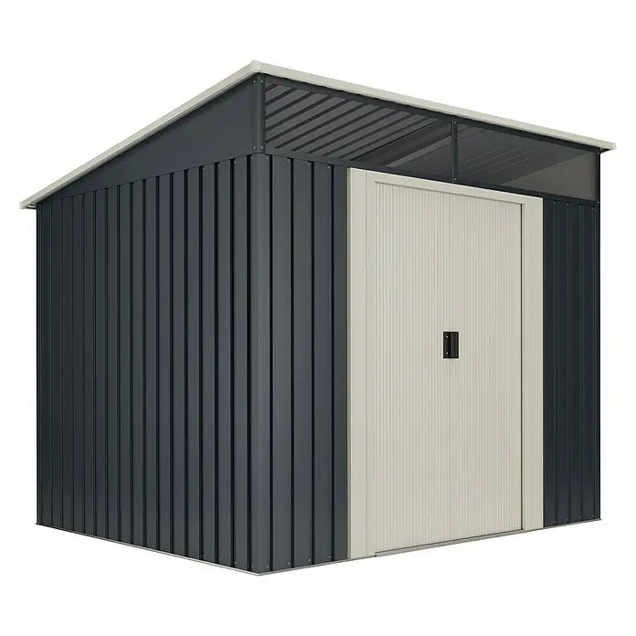 Hoggar Spremište Gansen II (Š x D): 238 x 193 cm, Baza: 4,6 m², Antracit, Čelik