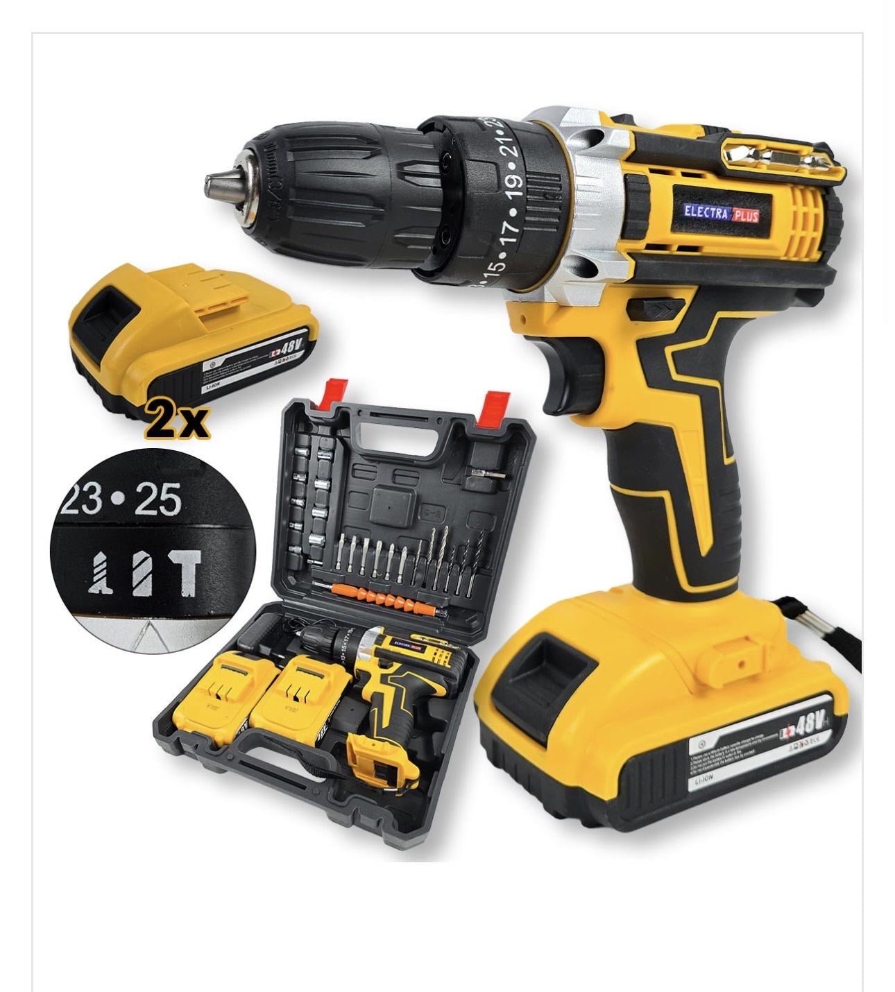 Aku bušilica sa setom alata – Electra Plus EL007