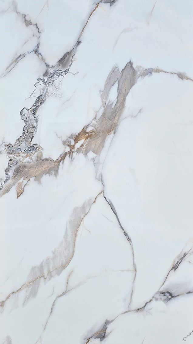 PVC panel PS-104, 122×280 cm, CALACATTA GOLD