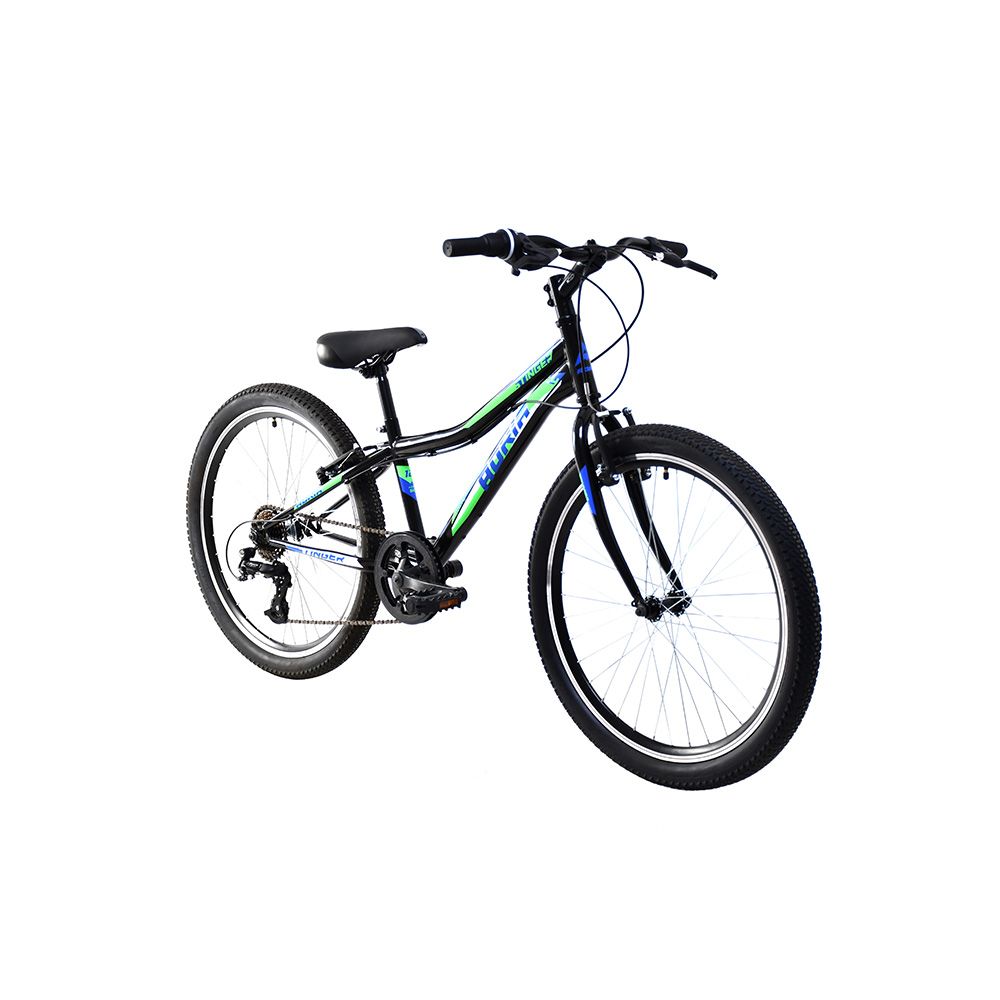 BICIKL 24" STINGER CRNO ZELENI DJEČJI