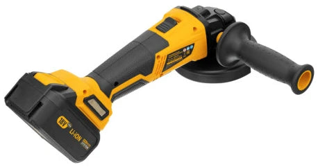 DENZEL BLG-IB-18-02 Akumulatorska kutna brusilica 18V 3 Ah s baterijom i punjačem promjera 115 mm