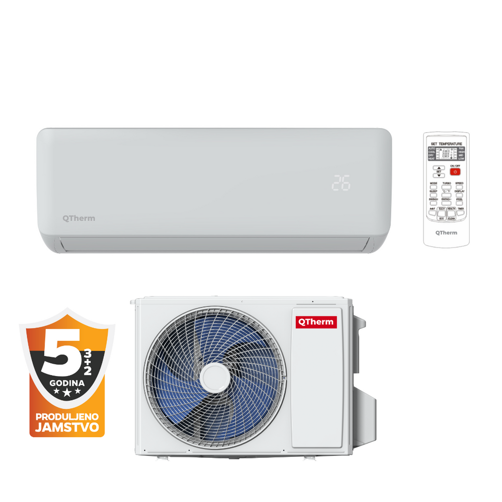 QTherm Flash Inverter klima 3.4 kW - TAC-12FVO/TAC-12FVW