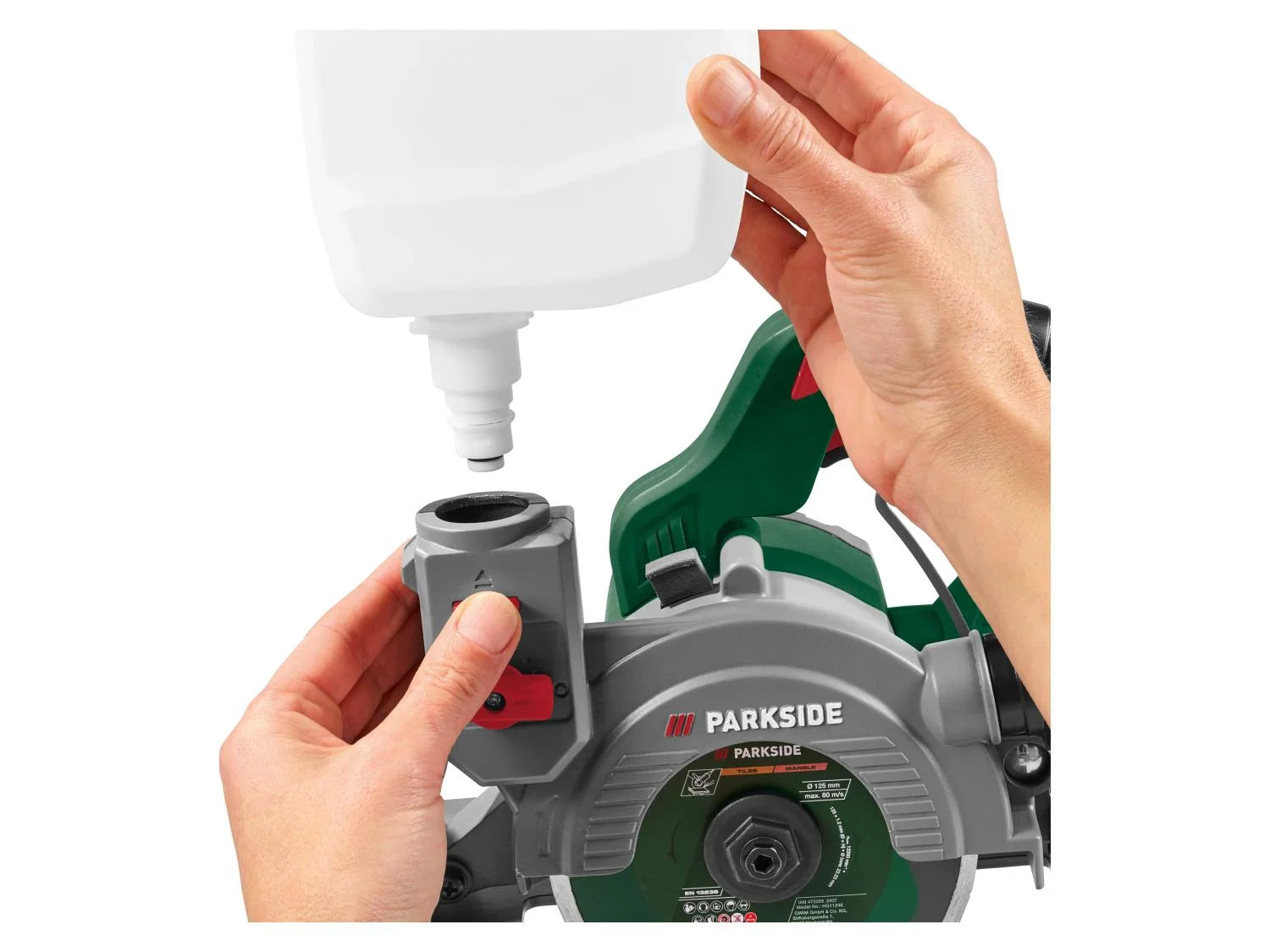 PARKSIDE 20V akumulatorski rezač pločica, s baterijom i punjačem