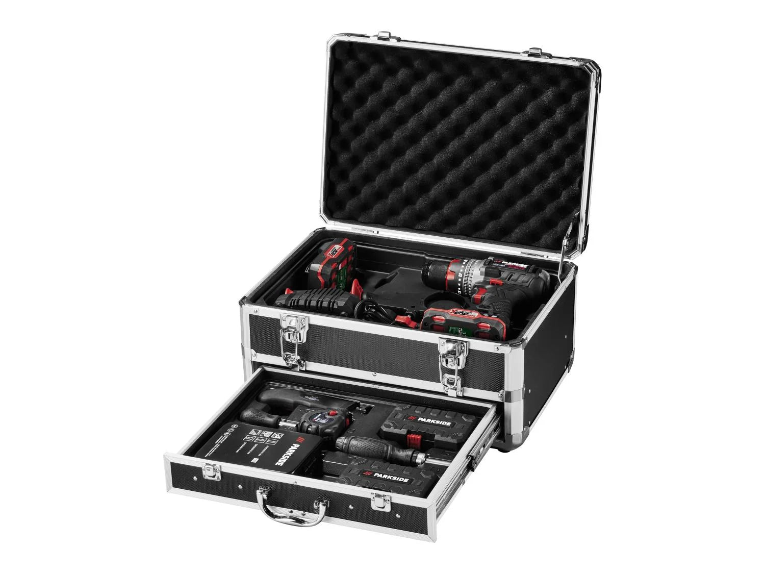 PARKSIDE PERFORMANCE 20V akumulatorski set udarnih bušilica-odvijača, s baterijom i punjačem