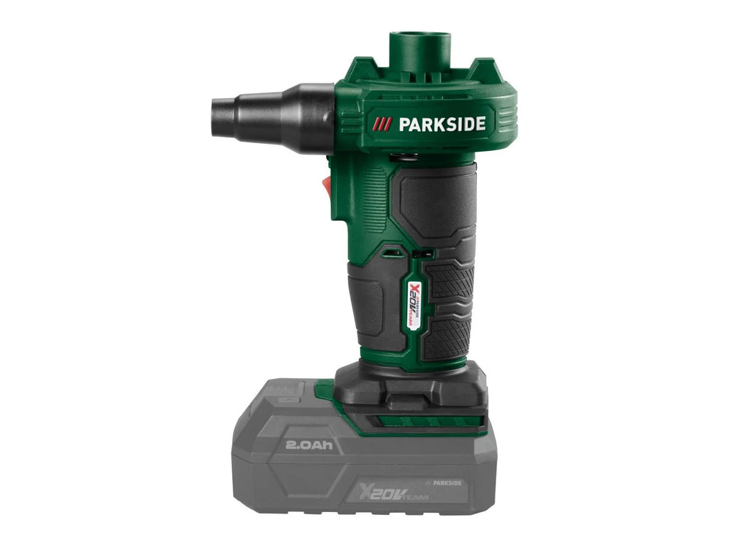 PARKSIDE 20 V bežična zračna pumpa + 20 V bežični kompresor, bez baterije – bez punjača