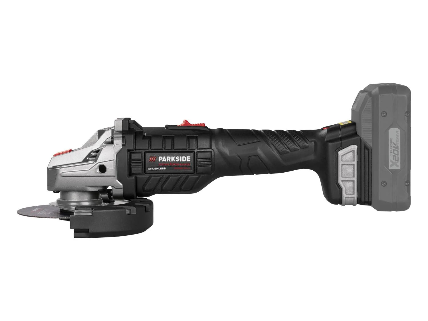 PARKSIDE PERFORMANCE Akumulatorska kutna brusilica, 20V, PWSAP 20-Li G7 (bez baterije i punjača)