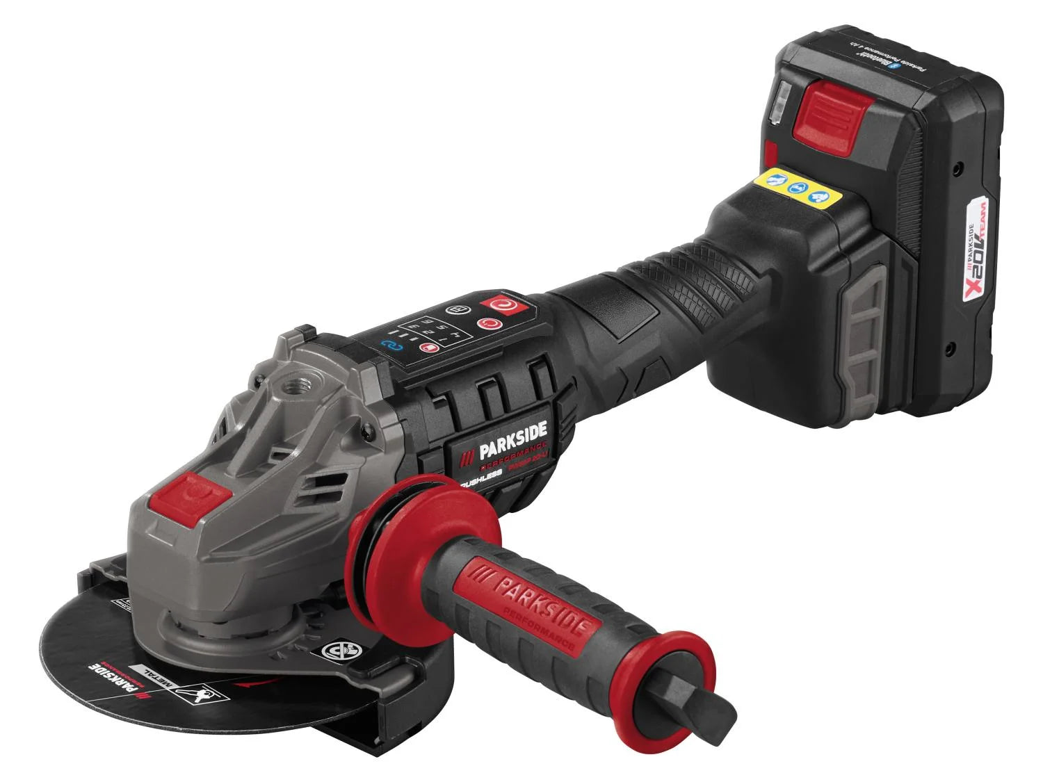 PARKSIDE PERFORMANCE 20V akumulatorska kutna brusilica, s baterijom i punjačem