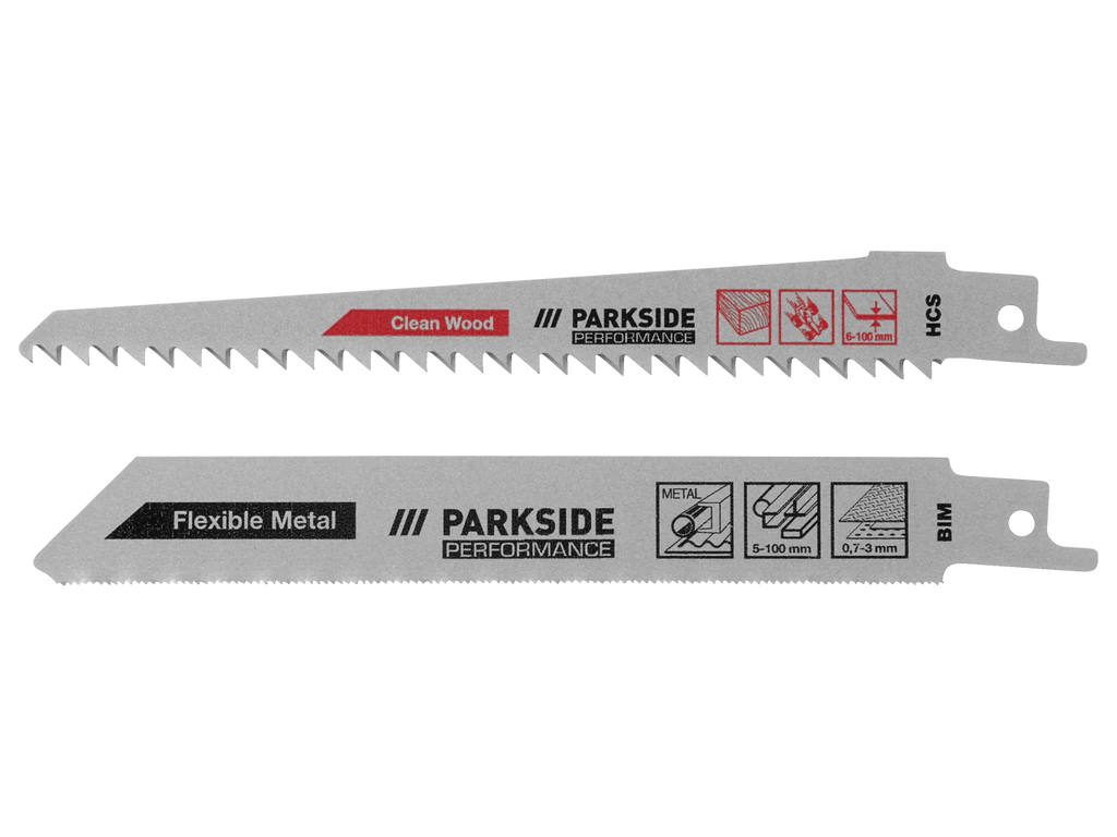 PARKSIDE PERFORMANCE 20V Akumulatorska sabljasta pila PSSAP 2028 B2 (bez baterije i punjača)