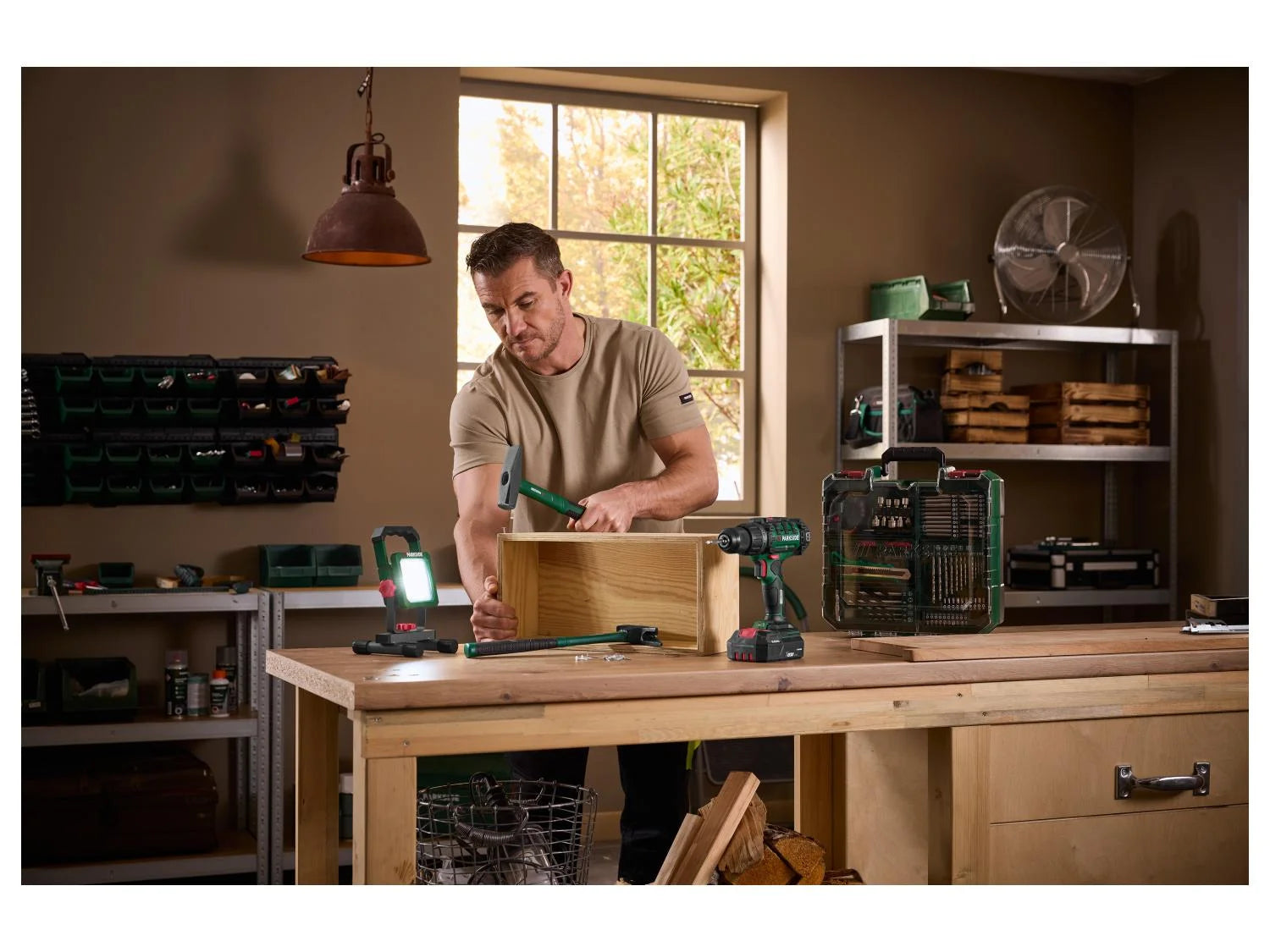 PARKSIDE 20V akumulatorski set bušilice/odvijača, s baterijom i punjačem