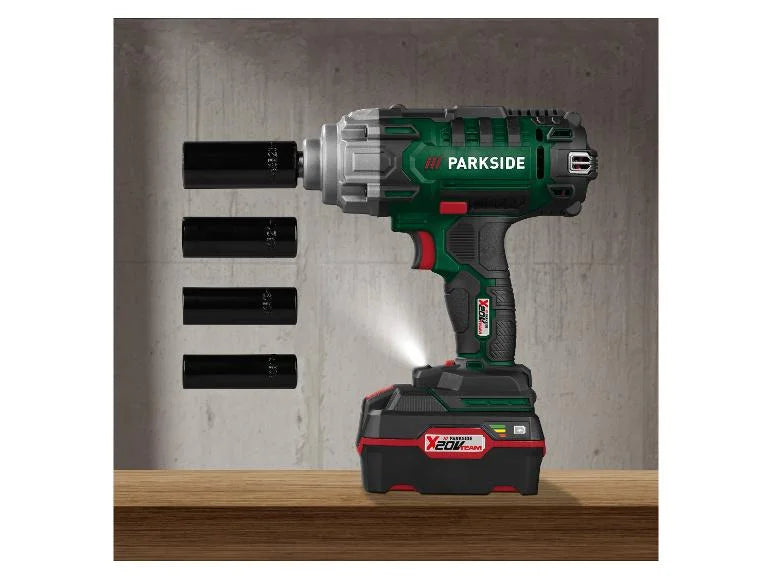 PARKSIDE 20V akumulatorski udarni odvijač, s baterijom i punjačem