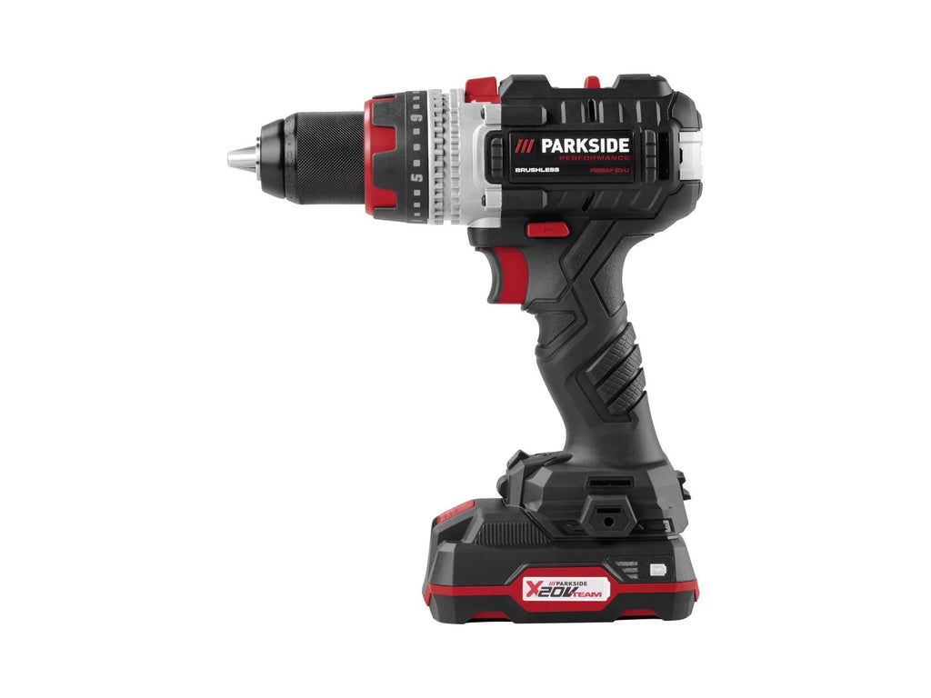 PARKSIDE PERFORMANCE 20V akumulatorski set udarnih bušilica-odvijača, s baterijom i punjačem