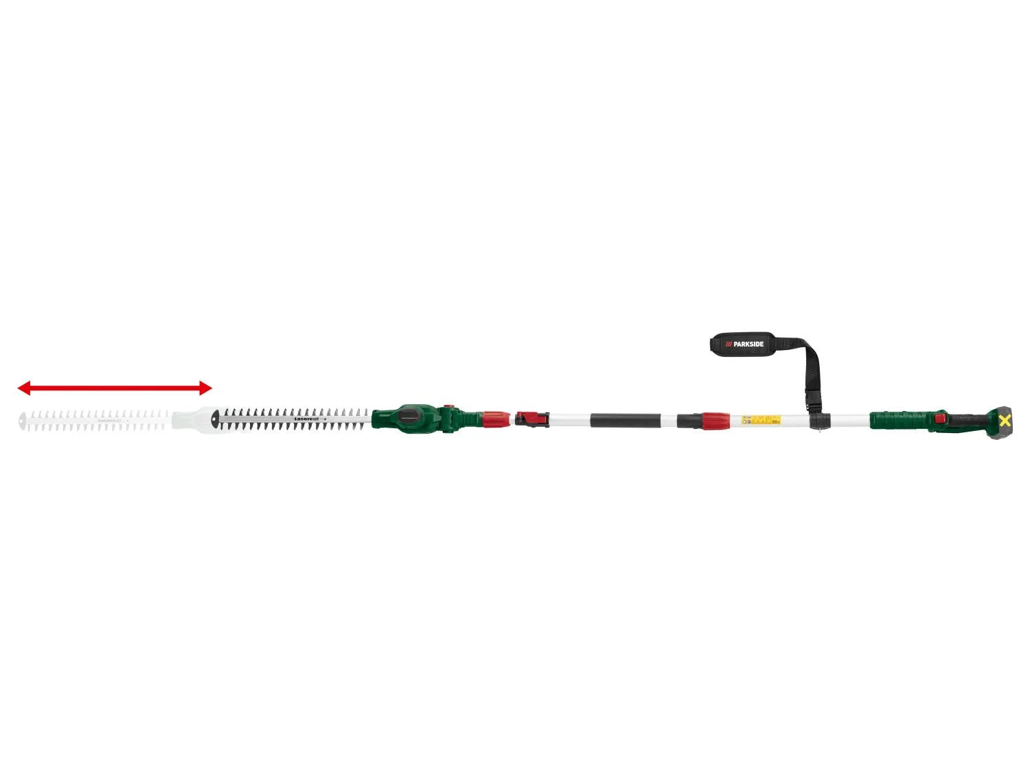 PARKSIDE Teleskopske akumulatorske škare za živicu, 20 V