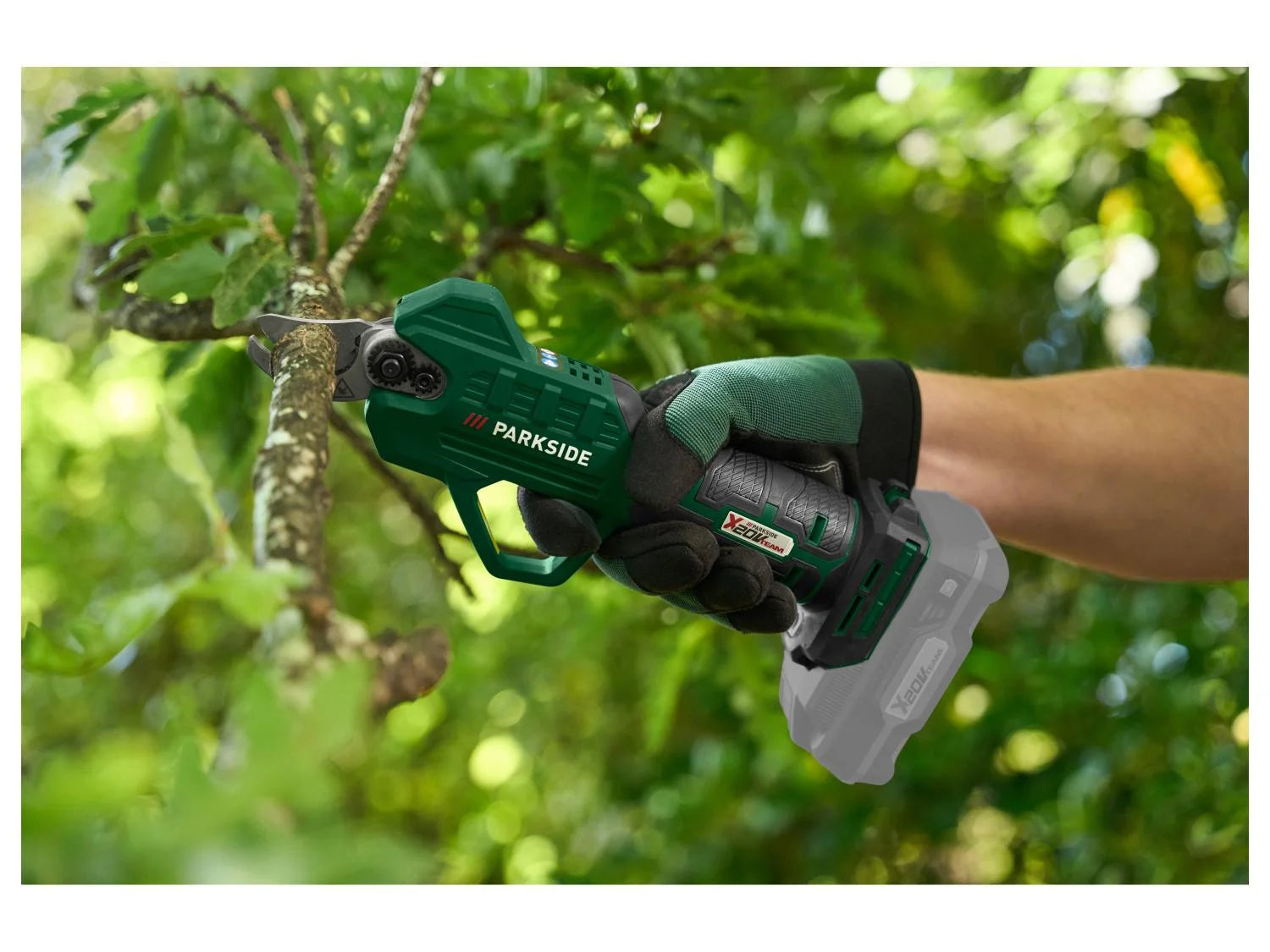 PARKSIDE 20V akumulatorske škare za orezivanje, bez baterije i punjača