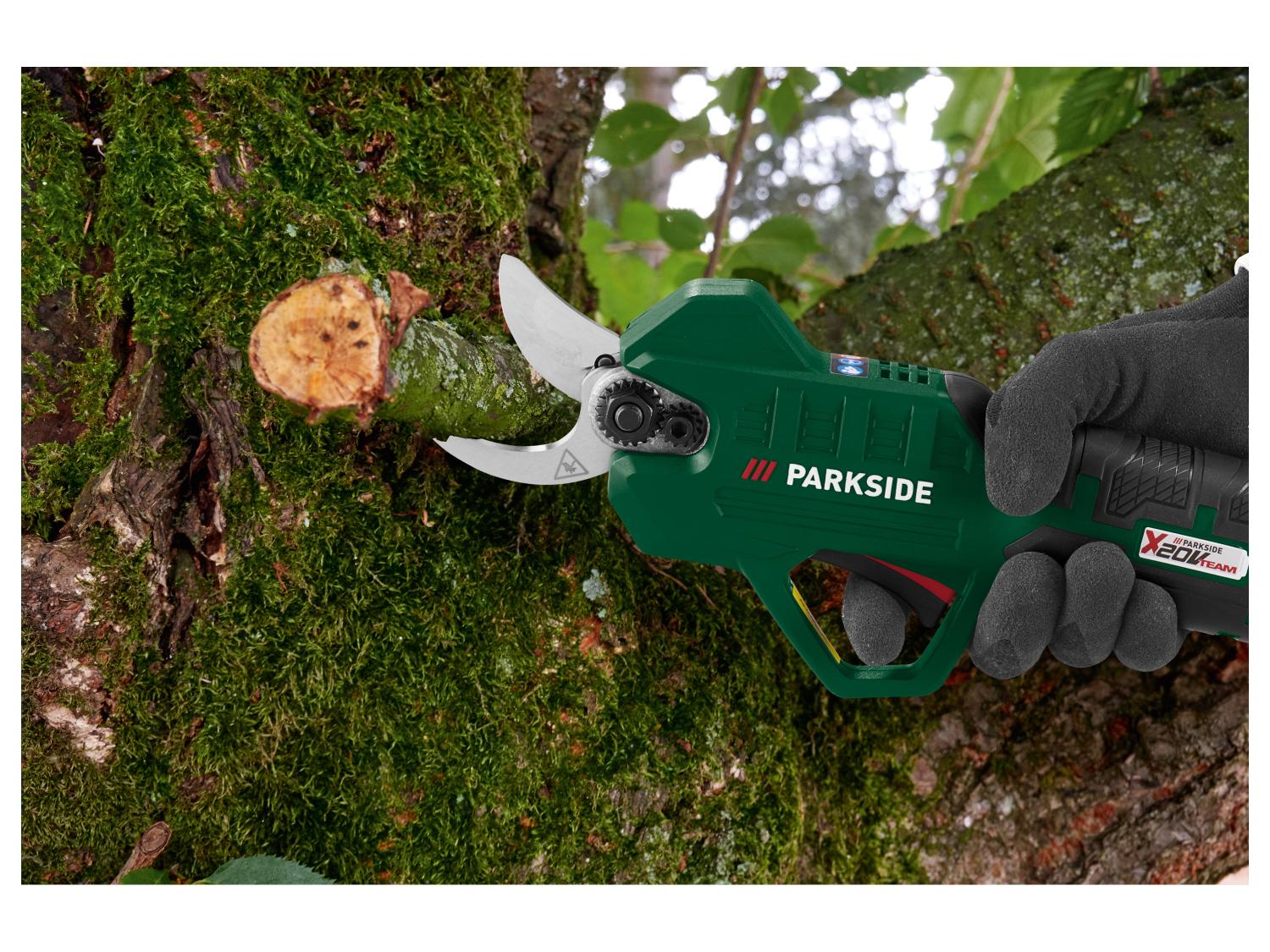 PARKSIDE 20V akumulatorske škare za orezivanje, bez baterije i punjača