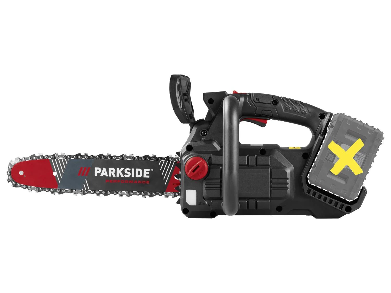 PARKSIDE PERFORMANCE 40V akumulatorska pila za njegu drveća, bez baterije i punjača