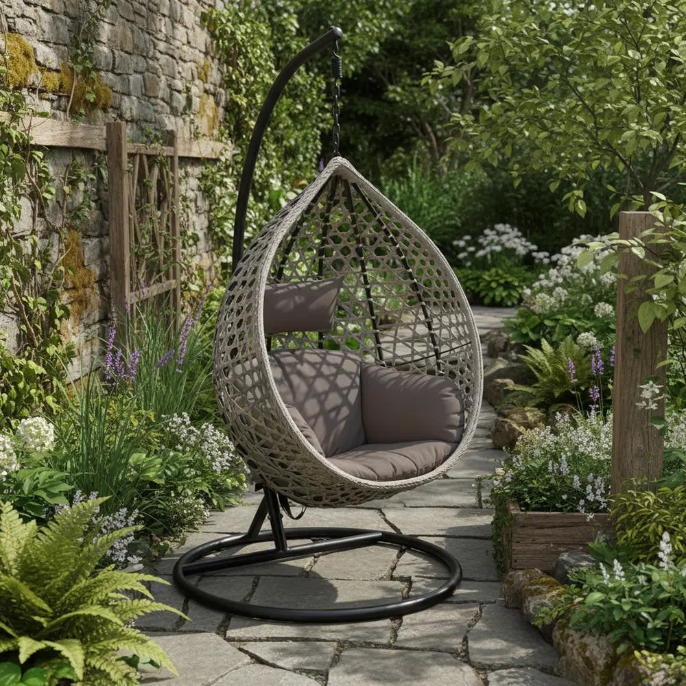 Metalna stolica viseća Stil Provance