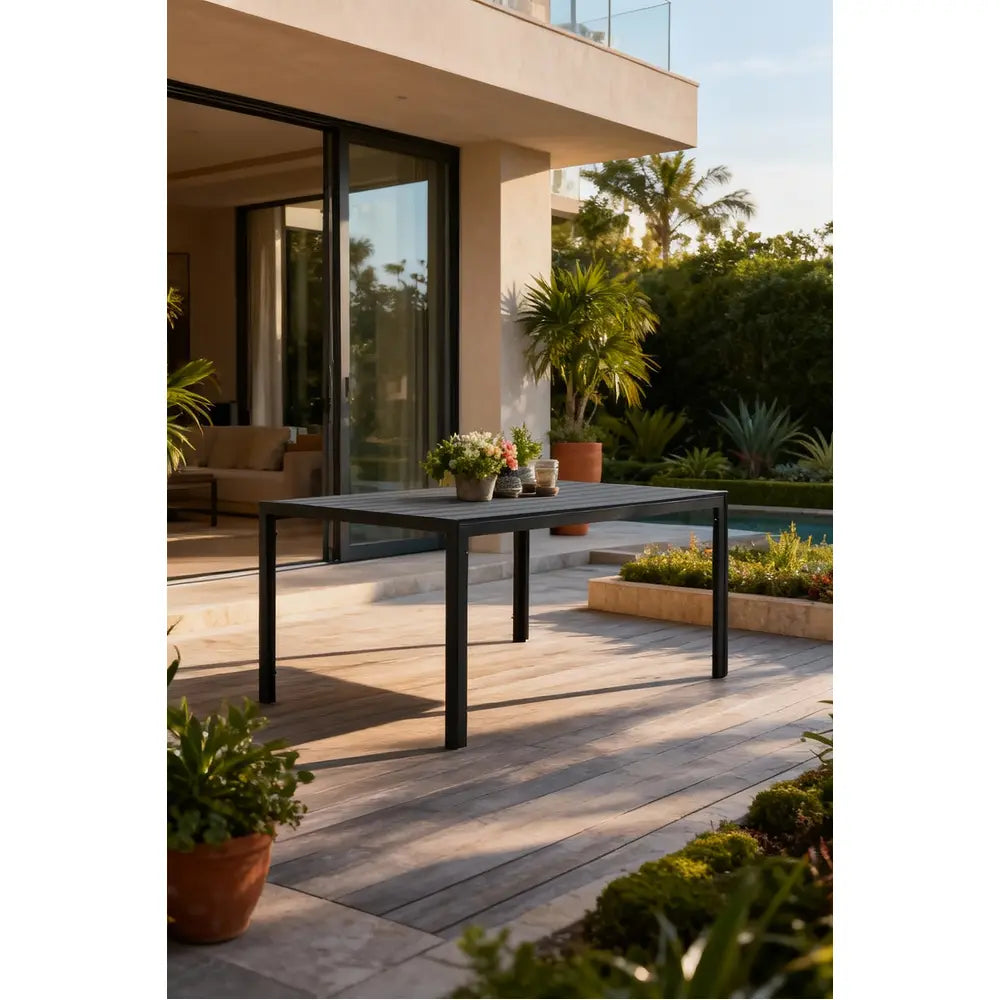 Metalni stol aluminijski Stil Alex