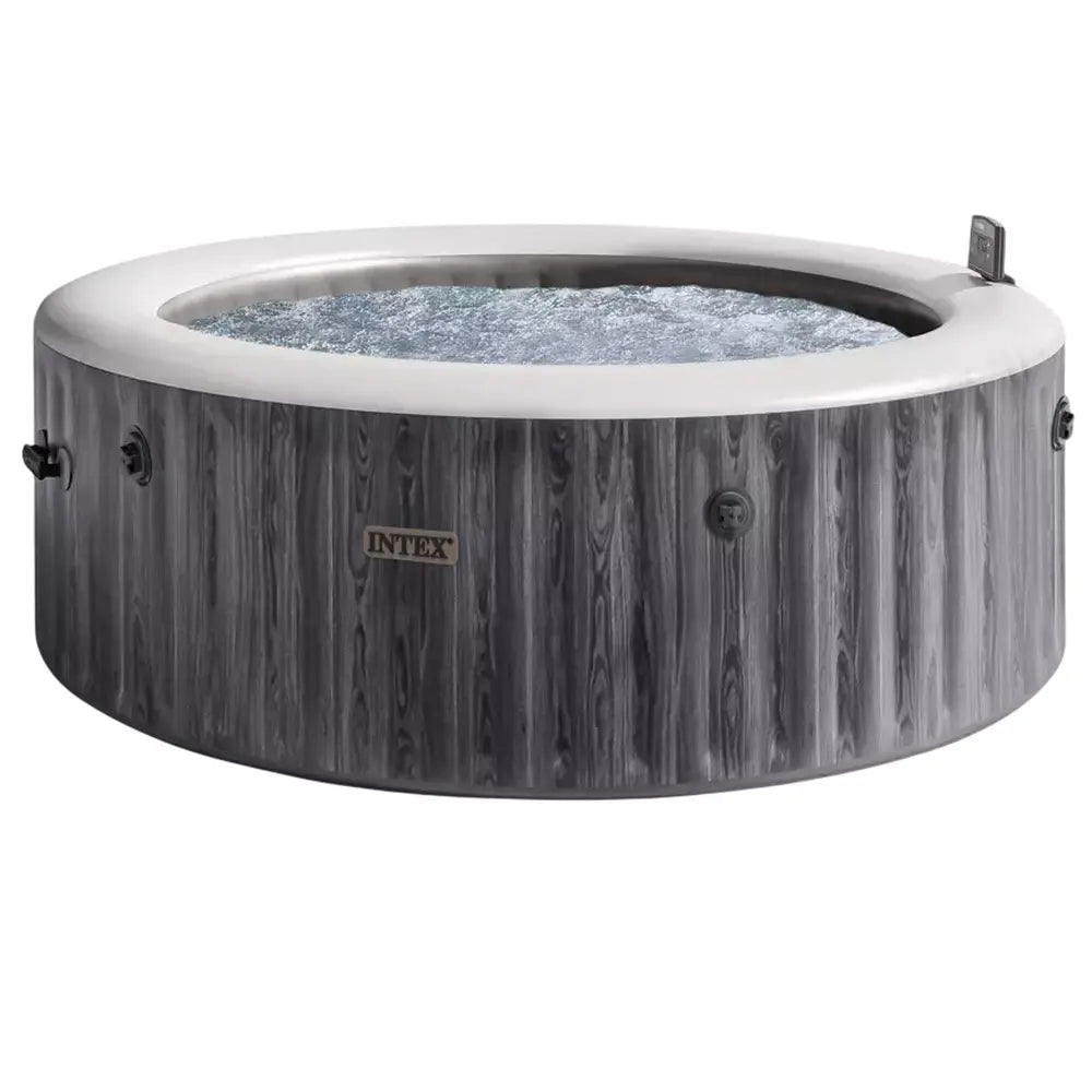 Bazen na napuhavanje Intex 6-osoba Greywood Deluxe okrugli bubble spa set