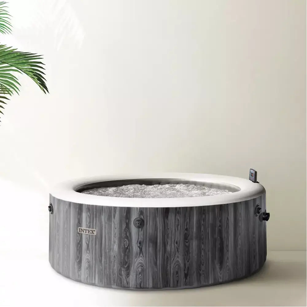 Bazen na napuhavanje Intex 6-osoba Greywood Deluxe okrugli bubble spa set