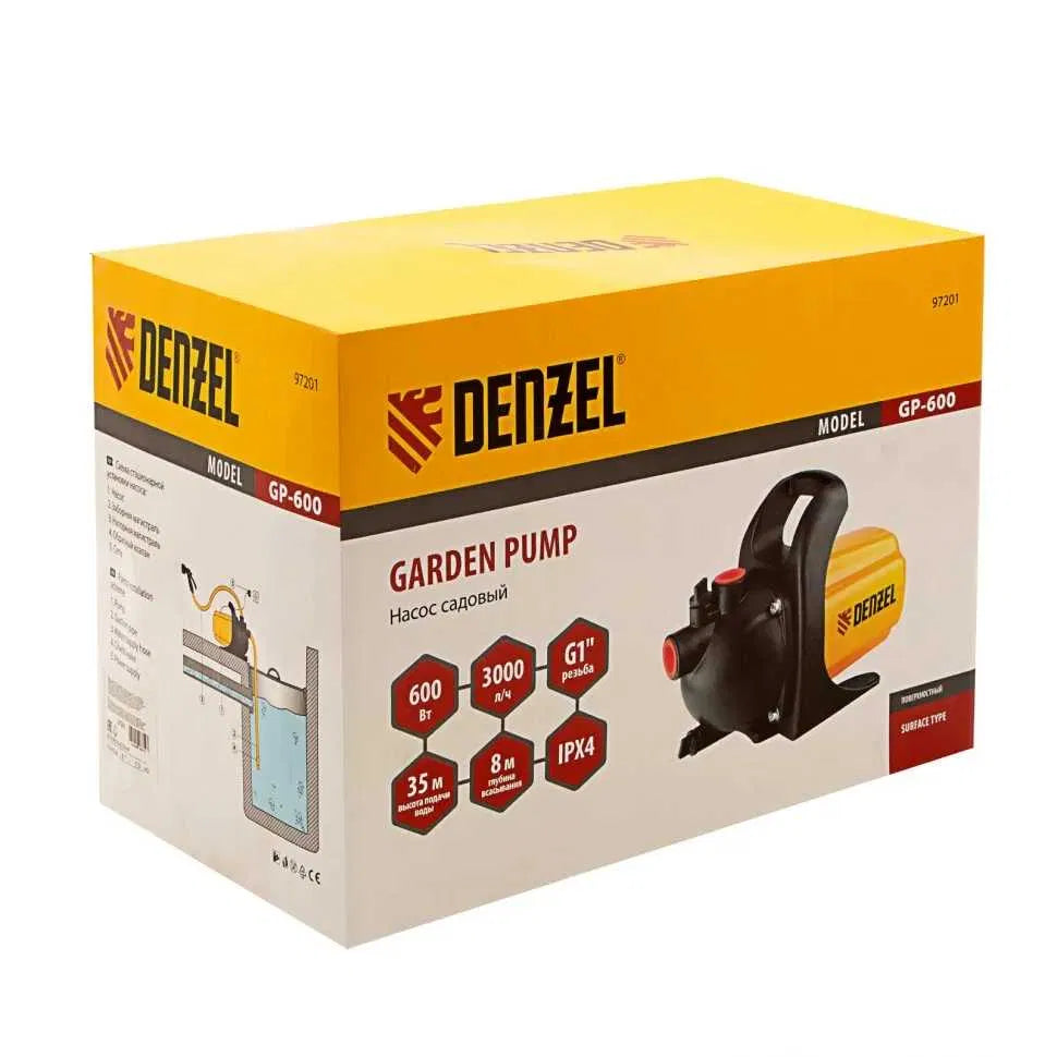 DENZEL GP600 Vrtna pumpa za vodu 600 W