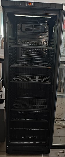 RASHLADNA VITRINA KH-VC374 GDL, CRNA BOJA