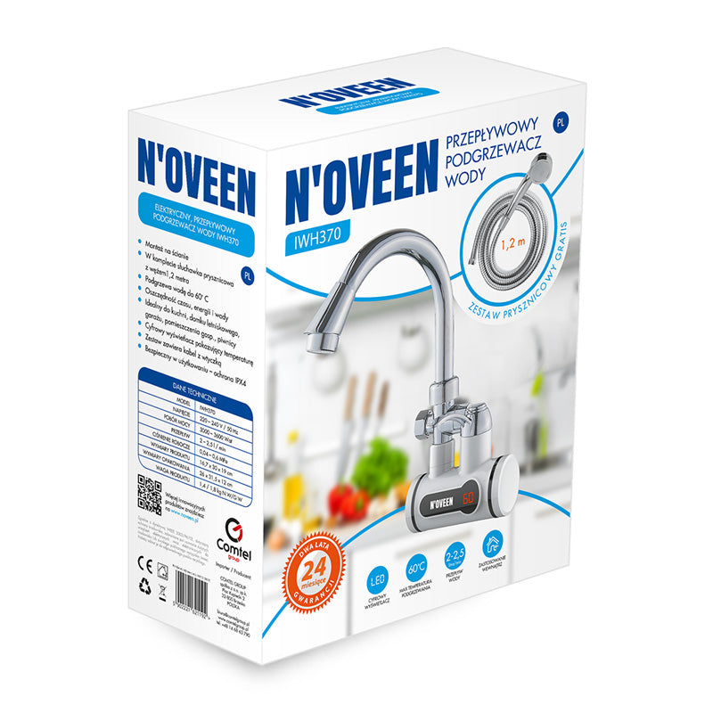PROTOČNA SLAVNINA S GRIJAČEM NOVEEN IWH370