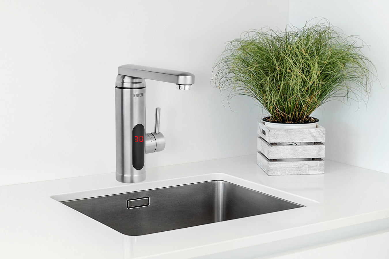 PROTOČNA SLAVNINA S GRIJAČEM NOVEEN IWH560 INOX