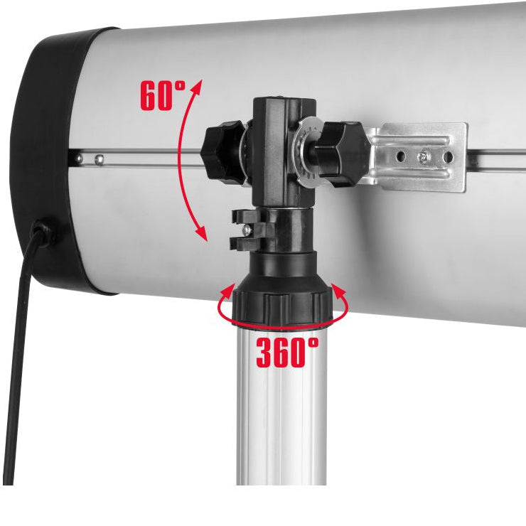 Stalak za kvarcnu grijalicu MTX - IQH, 110-180 cm