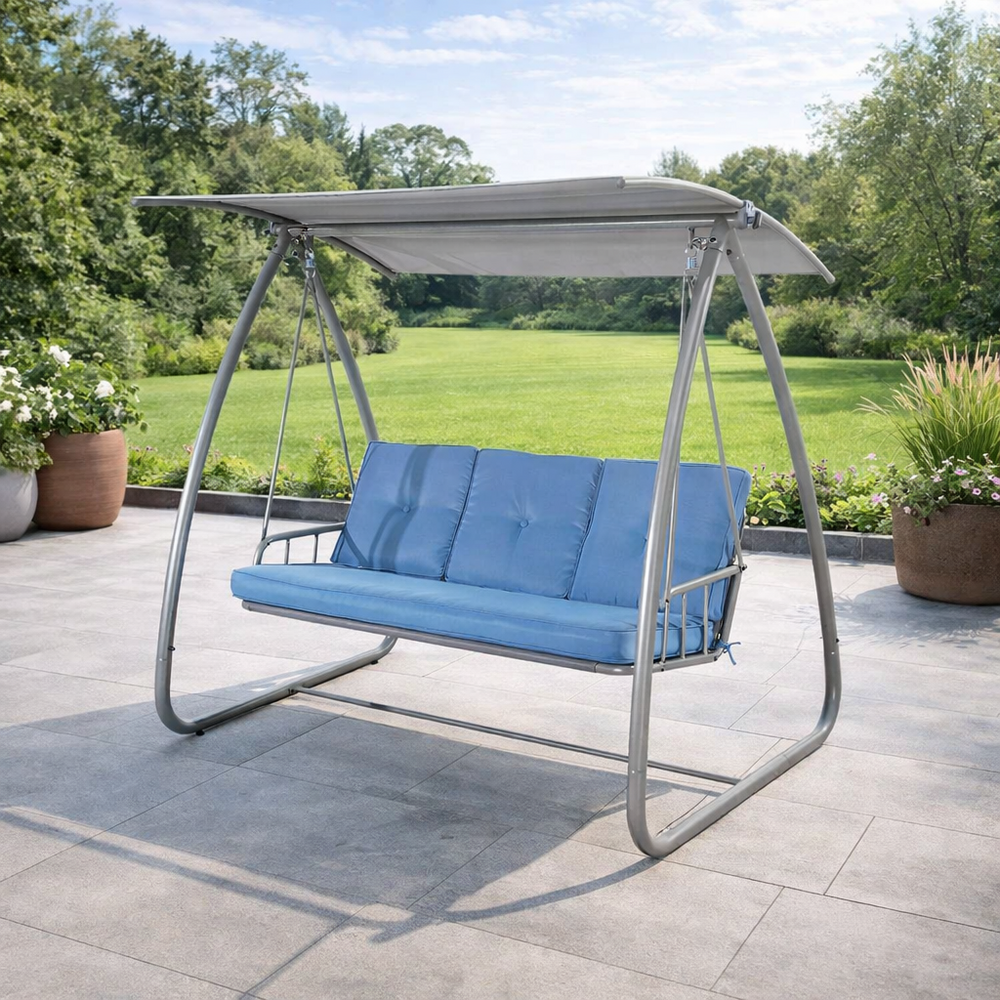 Metalna ljuljačka Stil Rina 187x133x172 cm